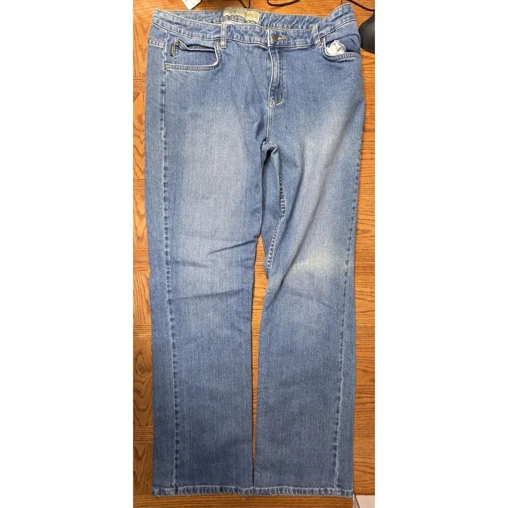 Cabela's Casuals Blue Denim Jeans Women's Size 16 Long